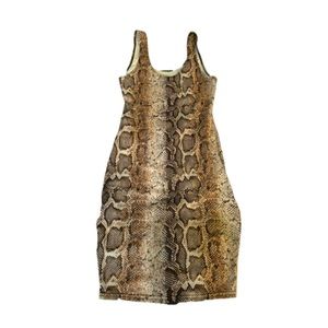 True Religion • Bodied Python Bodycon Dress